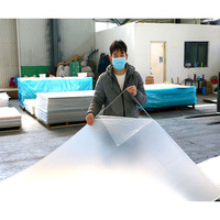 Plaque acrylique transparente 3mm 6mm 9mm 12mm 4ft X 8ft pour usage publicitaire, fourniture directe d'usine