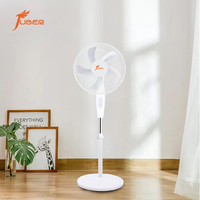Ventilateur sur pied à pales en plastique 18-28,9 pouces, contrôle numérique intelligent, oscillant, hauteur réglable pour usage domestique et hôtelier, extérieur, 220V