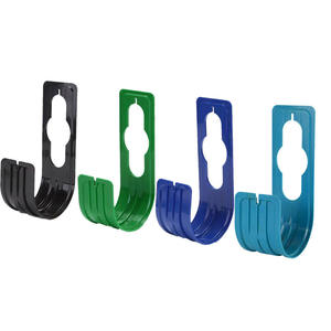 Heavy-Duty Portable Garden <b>Hose</b> Reel <b>Hanger</b> Wall-Mounted Plastic Hook for Car Wash Tool Kit - Product Image 1