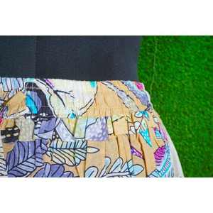 กระโปรงยาวผ้าฝ้ายพิมพ์ลายดอกไม้สไตล์วินเทจสุดหรู งานแฮนด์เมดสไตล์โบฮีเมียนสำหรับผู้หญิง รับสั่งตัดตามไซส์ ราคาขายส่ง - Product Image 6