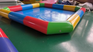 Juegos Inflables para Parque Acuático al Aire Libre, Piscina de PVC Hermética para Niños - Product Image 2