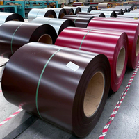 Bobine d'acier PPGI à prix compétitif, tôle d'acier galvanisée prépeinte, rouleau de métal coloré avec revêtement en zinc Z30-Z275 à vendre