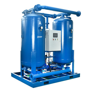 Essiccatore a vite portatile per compressori industriali di rimozione dell'acqua di adsorbimento di calore e serie di essiccatori ad aria refrigerata di aspirazione - Product Image 1