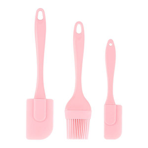 Ensemble de spatules de pâtisserie professionnelles en silicone résistant à la chaleur pour ustensiles de cuisine antiadhésifs et mélange de crème à gâteau - Product Image 1