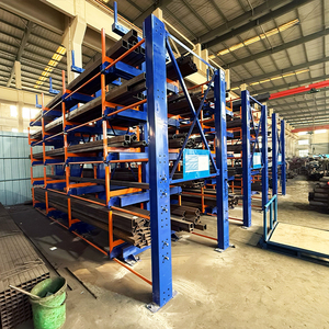 Étagères métalliques cantilever industrielles robustes, hautement efficaces et sûres, pour le stockage de tubes. - Product Image 5