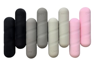 Barres d'entraînement en caoutchouc et fonte 2 kg/paire, barre d'haltères de yoga antidérapante 1 kg/pièce, barre de Pilates à gravité légère et confortable 4,5 lb - Product Image 2