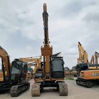 Excavatrice Caterpillar CAT315D2GC d'occasion populaire, 15 tonnes, hydraulique d'origine, faible nombre d'heures de travail, engin de construction usagé