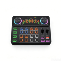 Carte son live KYA2 800 mAh Interface audio OTG Type-C Micro 6,35 mm pour 24 effets 5.0 Prise en charge double appareil sans fil Téléphone PC