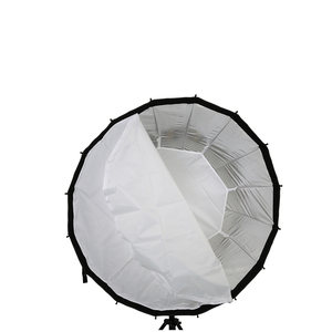 กล่องซอฟท์บ็อกซ์ทรงแปดเหลี่ยม VISICO Professional ขนาด 65 ซม. ทำจากพลาสติกไนลอน พร้อมขาตั้ง Bowens Mount สำหรับไฟแฟลช LED  พร้อมแผ่นกระจายแสงแบบกริดพาราโบลาลึก สำหรับใช้ในสตูดิโอ - Product Image 4