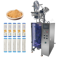 Machine d'emballage automatique haute vitesse pour poudre probiotique, machine à sachets à coins arrondis à mouvement alternatif pour bactéries lactiques