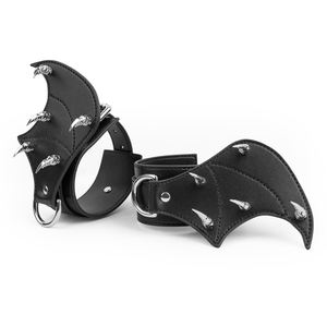 Enkelboeien Vleermuisvleugels Slaven Dominatie Spel Bevestiging Boeien Gebonden Plezier SM Training Fetisj Koppel Volwassen Seks Speelgoed Groothandel - Product Image 2