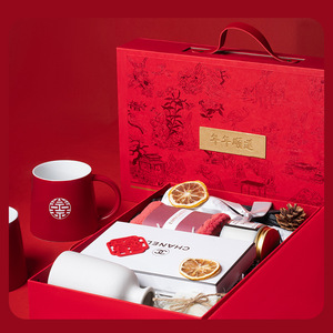 Customized New Year <b>Gift</b> <b>Boxes</b> Snake Year Chinese New Year Packaging <b>Empty</b> <b>Boxes</b> Small Batch Customization Red Color Set - Product Image 5