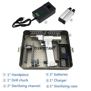 Set Alat Bor Tulang Kanulasi Ortopedi, Bor Medis Ortopedi, Peralatan Tenaga Listrik, Instrumen Bedah Hewan - Product Image 6