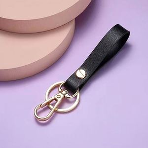 Cheap Blank Pu <b>Leather</b> Custom Photo Keyring <b>Key</b> <b>Chain</b> Rings Keychain Accessories - Product Image 3