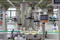 Machine de remplissage automatique de granulés de chocolat, de bonbons et de particules pour bouteilles, bocaux et boîtes de conserve