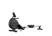 Rameur magnétique pliable First Fitness pour usage domestique, équipement d'exercice silencieux d'intérieur, écran LCD, cadre en acier, 8/16 niveaux de résistance