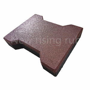 Garden Walkway Playground Horse Racetrack /Interlocking Dog Bone Suelo de goma - Product Image 1