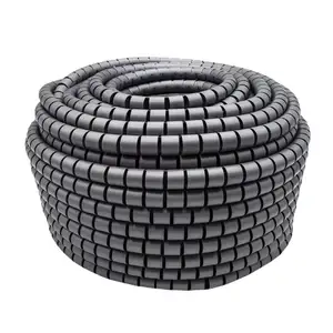 Manchons de protection de câble bande d'enveloppe en spirale pour la ligne de manchons d'emballage de fil organisateur de câble en PP