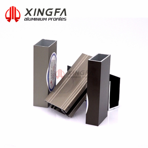 Tùy chỉnh 6000 loạt nhôm hồ sơ 6060 <span class=keywords><strong>AL</strong></span> hợp kim U-hình dạng ống vuông Cửa Sổ Khung hình vuông cắt - Product Image 2