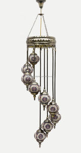 תורכי מנורת ויטראז אמנות פסיפס מנורת רטרו מלון בעבודת יד פסיפס אמנות תורכי מנורות - Product Image 4