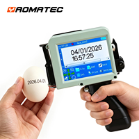 Imprimante à jet d'encre miniature YAOMATEC 12,7 mm pour l'impression de logo, de date, de code QR et de code-barres sur surfaces courbes et irrégulières