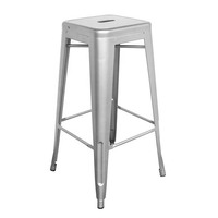 Tabourets de bar industriels contemporains en métal pour intérieur et extérieur, cuisine et restaurant, vente en gros