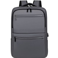 Sac à dos professionnel minimaliste de style nouveau transfrontalier, multifonctionnel, pour ordinateur portable, unisexe, grande capacité, avec chargement USB, étanche