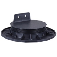 XF-T204B en plastique réglable de complot de plate-forme de la terrasse WPC de piédestal de plancher 65-145mm