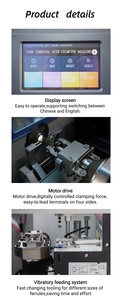 โรงงานผลิตเครื่องจีบหัวต่อสายไฟความแม่นยำสูง เครื่องจีบปลอกสายไฟ - Product Image 5