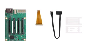 Carte d'extension Penta SATA HAT prenant en charge 5 disques SATA, compatible Raspberry Pi 5, série ROCK Pi SBC 3C 5A 4A 4B 3A, Radxa - Product Image 6