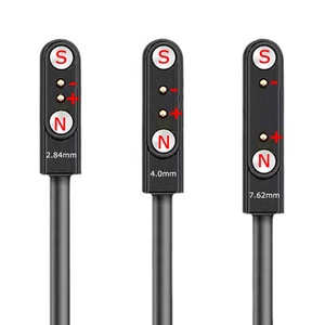 <span class=keywords><strong>2</strong></span> Pogo Pin cavo di ricarica USB 5V 1A per Smart Watch <span class=keywords><strong>2</strong></span>.84mm 4.0mm 7.62mm 2Pin cavo di ricarica magnetica - Product Image 3