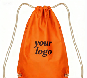 Mochila Plegable Promocional al por Mayor de 30 cm con Cordón, de Poliéster y Nailon, Elegante y Práctica para Compras y Viajes - Product Image 3