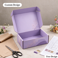 Carton d'emballage ondulé personnalisé de qualité supérieure pour sous-vêtements, vêtements, cosmétiques, cadeaux, vente en gros, boîte d'expédition pour avion