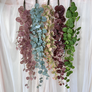 ดอกไม้ประดิษฐ์แบบแขวนผนัง ใบไม้สีเขียว สำหรับตกแต่งบ้าน งานแต่งงาน 20060753784 - Product Image 1