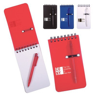 Haute Qualité Personnalisable Logo Spirale Bobine Couverture Rigide Bloc-Notes Avec Stylo Portable Multifonction Bureau Fournisseur