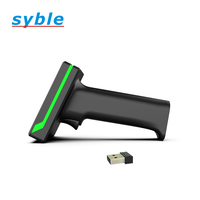 Nouveaux articles Syble D40DB 2D Sans Fil Lecteur de codes-barres portable Lecteur de codes QR Récepteur USB Plug and Play, Utilisation rapide