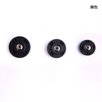 Bouton de manteau de veste en duvet pour hommes et femmes de vente directe avec doublure boucle invisible cachée Technique plaquée métal en nylon