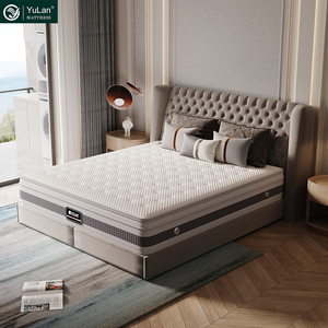 Fabricante ortopédico Euro Top Twin Double Size Nuevo colchón de espuma viscoelástica con resorte silencioso - Product Image 2