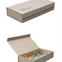 Boîtes d'emballage cosmétique de luxe personnalisées avec fermeture magnétique pour coffret cadeau de soins de la peau et boîte à parfum