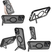 Casing HP Sublimasi dengan Penyangga untuk iPhone 17, Casing HP 15 Pro Max 16 14 13 12 11 dengan Holder, Aksesoris Ponsel