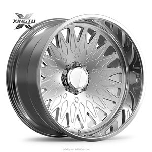 Ruedas XINGTU Forjadas para Camionetas <span class=keywords><strong>Dodge</strong></span>, <span class=keywords><strong>Ram</strong></span>, Ford, GMC, Chevy 22x10 22x12 24x10 24x12 24x14 26x12 26x14 26x16 28x16 30x16 - Product Image 5