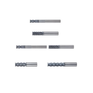 Fresa de extremo de alta velocidad FUJIKOSHI de 2-6 filos, tipo indexable de carburo/HSS/CBN para acero/acero inoxidable/hierro fundido/aleación - Product Image 1