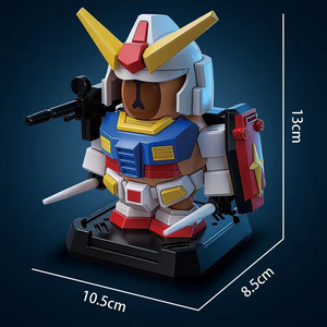 Modelo de Robot Impreso en <span class=keywords><strong>3D</strong></span> Súper Popular, Péndulo Magnético Kapibala para Soldados de Fuerzas Especiales, Juguetes para Armar y Decorar - Product Image 3