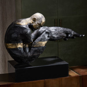 독특한 레진 장식품 인체 조각상, 방 꾸미기 액세서리, 고급 예술 작품, 가정용 장식 - Product Image 3