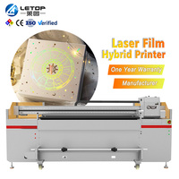 LETOP 1.9M Impresora UV de Gran Formato Rollo a Rollo, Plotter de Inyección de Tinta, Maquinaria Industrial, Impresora Híbrida