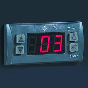 98L(2R) cuatro lados de la puerta de vidrio de almacenamiento en frío beber pastel y el postre comercial pantalla escaparate <span class=keywords><strong>Vertical</strong></span> - Product Image 5