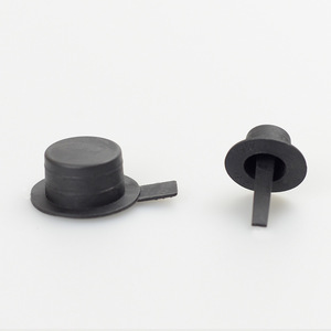 Hand <b>Plug</b> Opn630 Tpr <b>Rubber</b> Stopper Cone Shape Injection Molded Automotive Plastic Part - Product Image 1