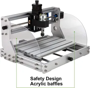3018 Pro bricolage bureau CNC routeur gravure Machine cadre en aluminium pour la vente en gros