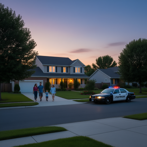 Camiseta para mamá de oficial de policía, diseño de corazón con línea azul, ropa de homenaje a los héroes - Product Image 3