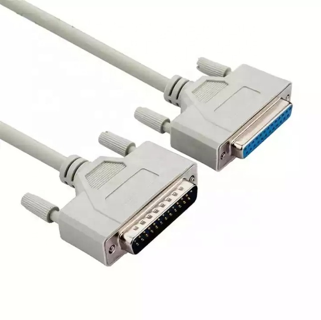 DB25 Cable Connector 25Pin Male to Female Parallel DB25 to DB25 Cable for Printer Parallel Cable